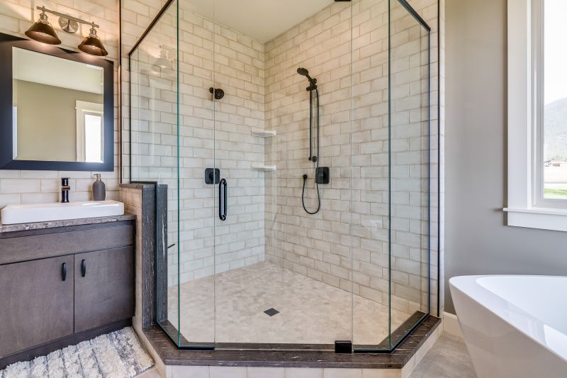 Modern Bathroom with New Shower